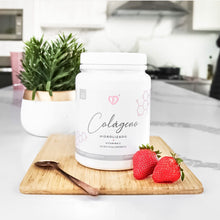 Load image into Gallery viewer, Caro Fit Hydrolized Collagen Powder  + Vit  C + Hyaluronic Acid