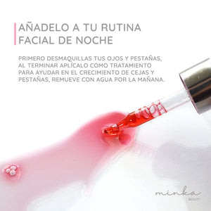 Minka| Desmaquillante de Ojos + Tratamiento de Pestañas